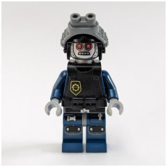 Minifigurka LEGO Robot Police, Helmet with Night Vision Goggles, Armor