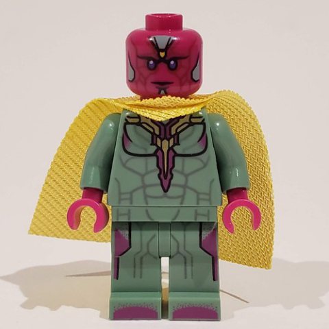 Minifigurka LEGO Vision with Yellow Cape