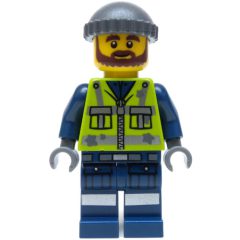 Minifigurka LEGO Garbage Man Grant