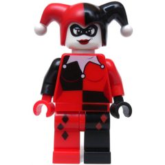 Minifigurka LEGO Harley Quinn in Jester Outfit