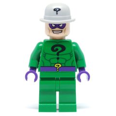 Minifigurka LEGO The Riddler with Light Bluish Gray Hat