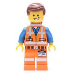 Minifigurka LEGO Emmet, Piece of Resistance, Happy / Scared