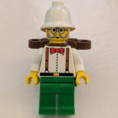 Minifigurka LEGO Dr. Charles Lightning with Backpack