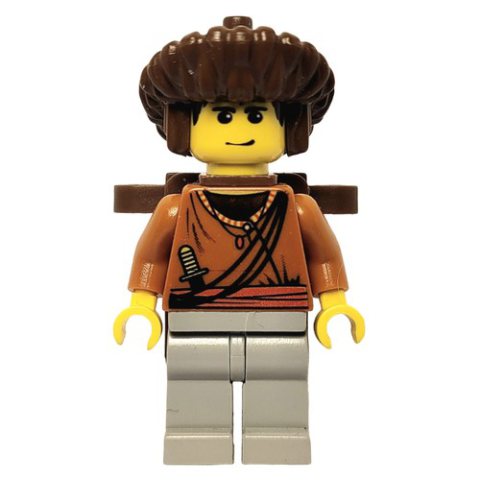 Minifigurka LEGO Sherpa Sangye Dorje with Backpack