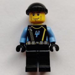 Minifigurka LEGO Aquaraider Diver with Black Hat