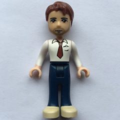 Minifigurka LEGO Peter - White Shirt, Blue Trousers