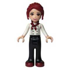 Minifigurka LEGO Mia - White Chef Jacket, Black Pants
