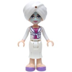 Minifigurka LEGO Sophie - Face Mask, White Robe
