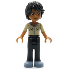 Minifigurka LEGO Matthew - Tan Shirt, Black Trousers