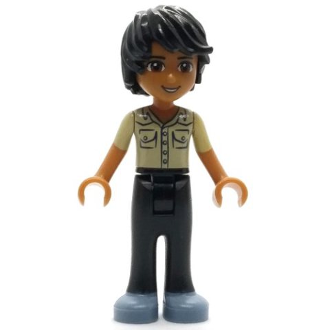 Minifigurka LEGO Matthew - Tan Shirt, Black Trousers