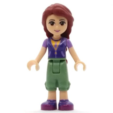 Minifigurka LEGO Joy - Magenta Vest, Sand Green Trousers