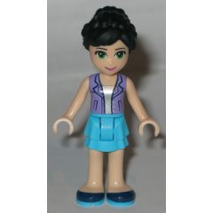 Minifigurka LEGO Iva - Lavender Top, Medium Azure Skirt