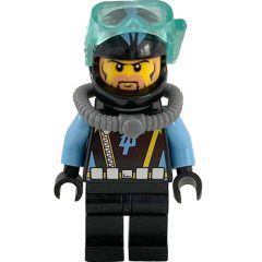 Minifigurka LEGO Aquaraider Diver 6