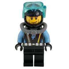 Minifigurka LEGO Aquaraider Diver 7