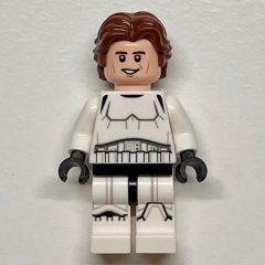 Minifigurka LEGO Han Solo, Stormtrooper Disguise, White Pupils