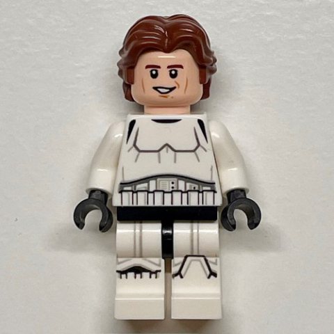 Minifigurka LEGO Han Solo, Stormtrooper Disguise, White Pupils