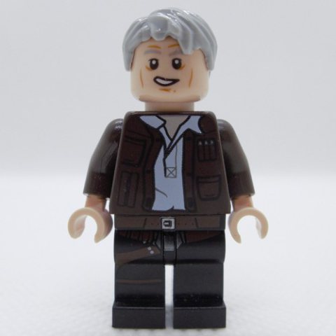 Minifigurka LEGO Han Solo, Old, Smile
