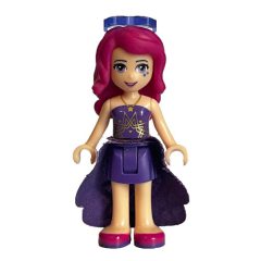 Minifigurka LEGO Livi - Dark Purple Top, Dark Purple Skirt