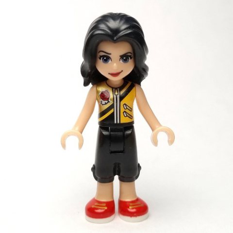 Minifigurka LEGO Vicky - Gold Top, Black Trousers