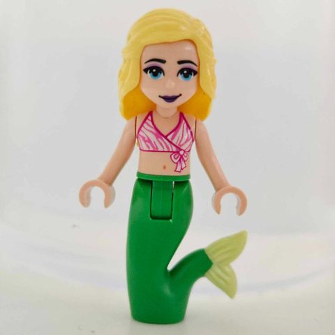 Minifigurka LEGO Chloe - Pink Bikini, Fish/Mermaid Tail