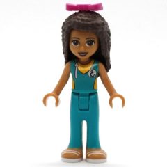 Minifigurka LEGO Andrea - Dark Turquoise Wet Suit