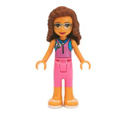 Minifigurka LEGO Olivia - Dark Pink Wet Suit