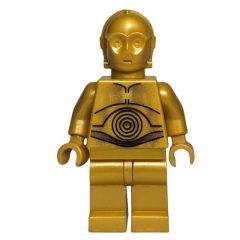 Minifigurka LEGO C-3PO, Pearl Gold