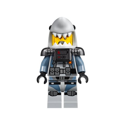 Minifigurka LEGO Shark Army Great White in Scuba Gear