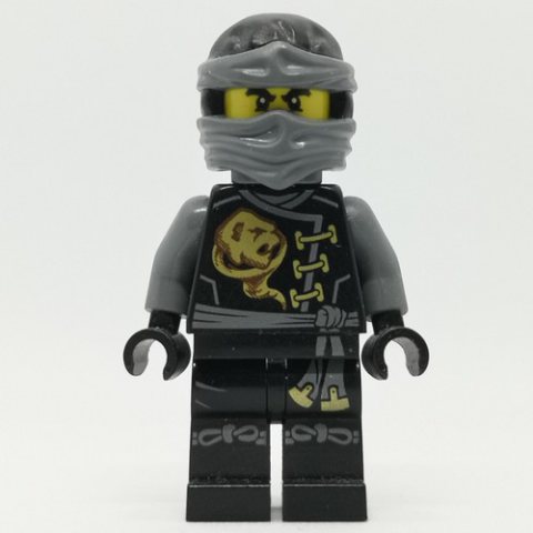 Minifigurka LEGO Cole with Neck Bracket and Tile with Clip (Skybound)