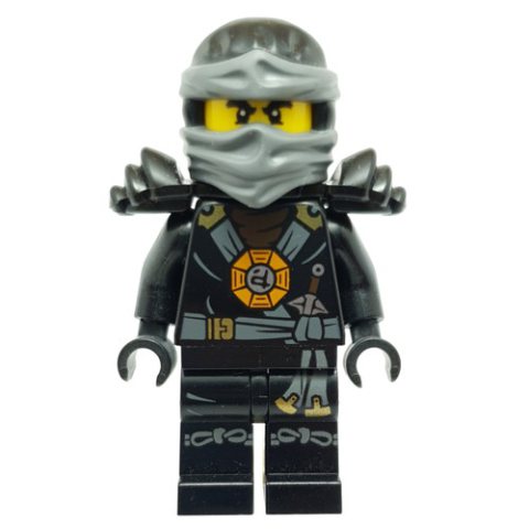 Minifigurka LEGO Cole in Deepstone Shoulder Armor (Possession)