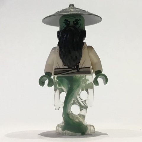 Minifigurka LEGO Master Yang with Neck Bracket and Tile with Clip