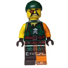 Minifigurka LEGO Sqiffy with Neck Bracket