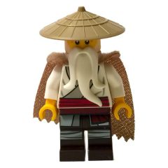 Minifigurka LEGO Master Wu with Fuzzy Cape