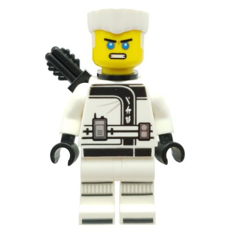Minifigurka LEGO Zane with Hair and Quiver (LEGO Ninjago Movie)
