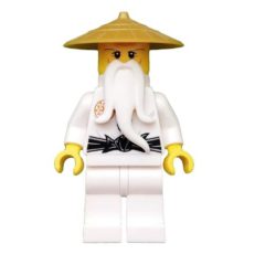 Minifigurka LEGO Master Wu with Tan Hat