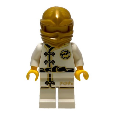 Minifigurka LEGO Mannequin with Pearl Gold Hood