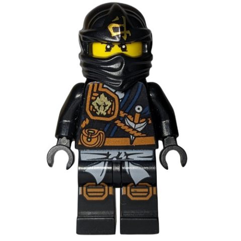 Minifigurka LEGO Cole in Jungle Robes (Tournament of Elements)