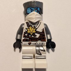 Minifigurka LEGO Zane in Honor Robes with Hair (Day of the Departed)