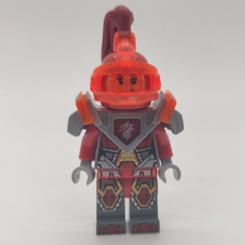 Minifigurka LEGO Macy Halbert with Trans-Neon Orange Visor