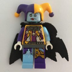 Minifigurka LEGO Jestro in Bright Light Orange and Dark Purple Outfit with Tattered Cape