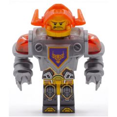 Minifigurka LEGO Axl with Trans-Neon Orange Visor