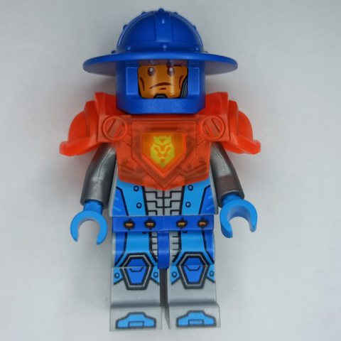 Minifigurka LEGO Royal Soldier with Trans-Neon Orange Armor