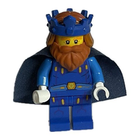 Minifigurka LEGO King Halbert in Blue Outfit