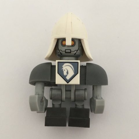 Minifigurka LEGO Lance Bot with White Helmet