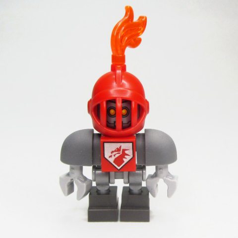 Minifigurka LEGO Macy Bot with Red Helmet