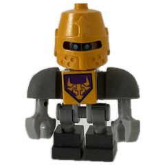 Minifigurka LEGO Axl Bot with Bright Light Orange Helmet