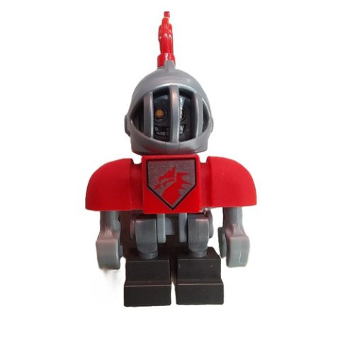 Minifigurka LEGO Macy Bot with Silver Helmet