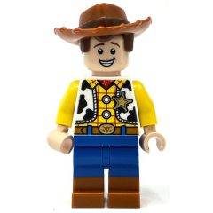 Minifigurka LEGO Woody, Scared / Happy