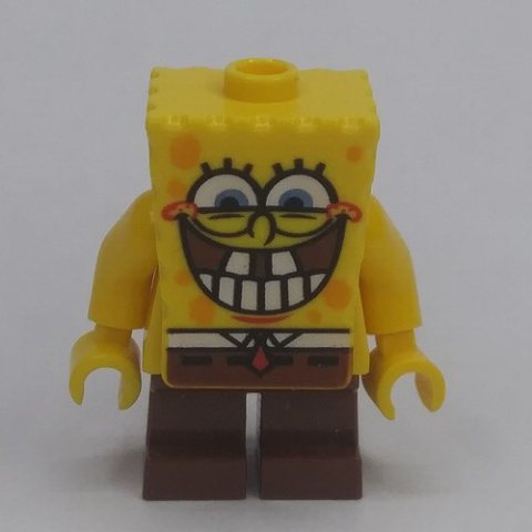 Minifigurka LEGO SpongeBob Squarepants with Big Smile with Bottom Teeth
