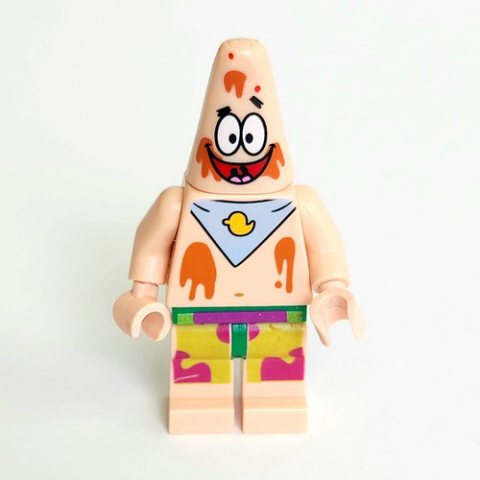 Minifigurka LEGO Patrick Star with Bib and Ice Cream Stains